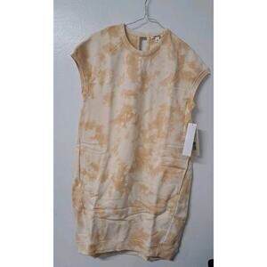 Goodthreads Women's Heritage‎ Fleece Sleeveless Cocoon Dress with Pockets Size M